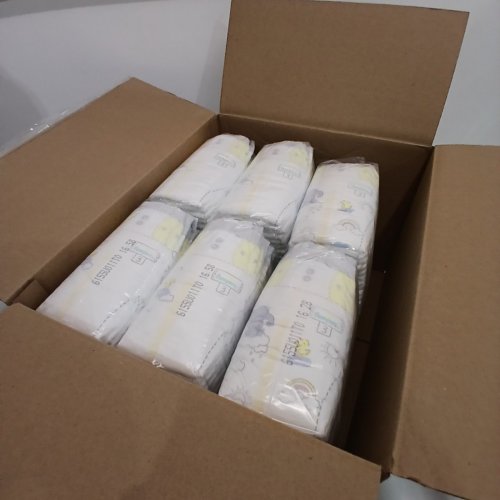 168PK PAMPERS SWADDLERS DISPOSABLE DIAPERS - SIZE 3 (16-28LBS) image 2