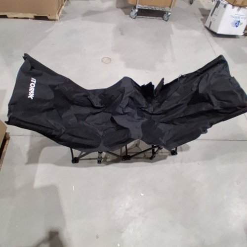 ATORPOK FOLDING PORTABLE CAMPING COT - 450LB CAPACITY - BLUE - (MODEL: DXR-CC7008-2BT) image 3