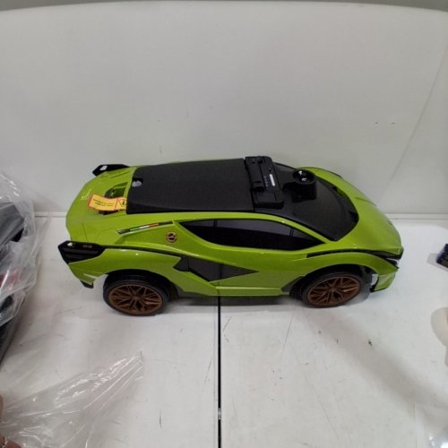VOLTZ TOYS LCENSED LAMBORGHINI SIAN FKP 37 RIDE-ON SLIDING CAR - 1.5-5 YEAR - GREEN (MODEL: QLS-996T) image 5