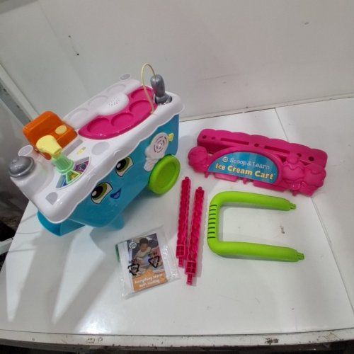 LEAPFROG SCOOP & LEARN INTERACTIVE ICE CREAM CART TOY - 24 MONTHS+ (MODEL: 6007) image 4