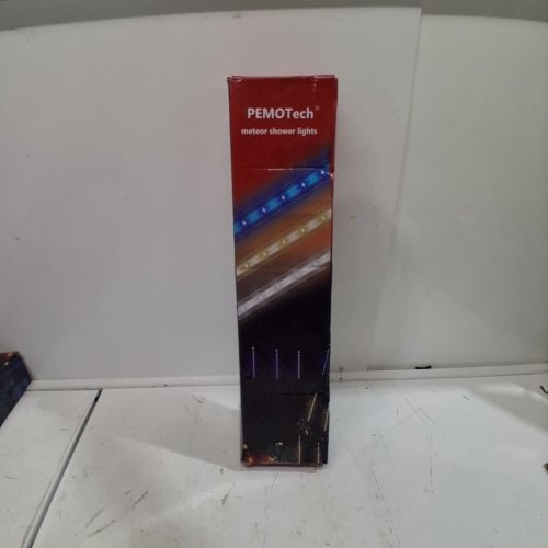 PEMOTECH WATERPROOF LED METEOR SHOWER LIGHTS - 16 TUBE LIGHTS - 49.5FT - BLUE (MODEL: 117-0078-80) image 4
