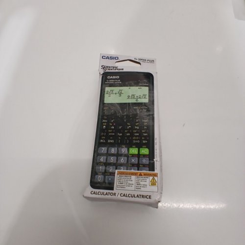 CASIO SCIENTIFIC CALCULATOR - 2ND EDITION - BLACK (MODEL: FX-300ES PLUS) image 4