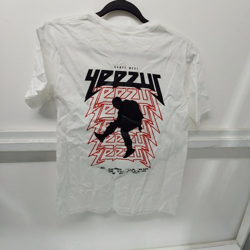 UNISEX YEEZUS GRAPHIC T-SHIRT - SMALL - WHITE image 4