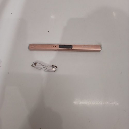 RAYONNER RECHARGEABLE USB ARC CANDLE LIGHTER - ROSE GOLD image 3