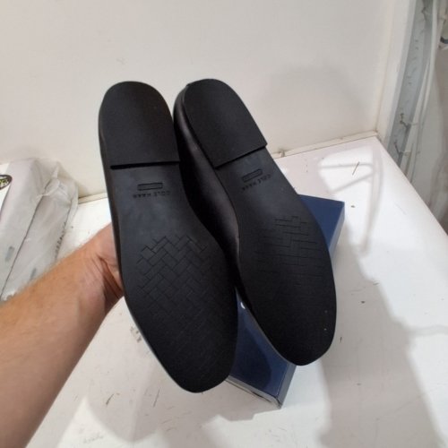 WOMENS COLE HAAN PAYSON SOFT BOW SLIP ON LOAFERS - SIZE 8 B - BLACK (MODEL: W34056) image 4