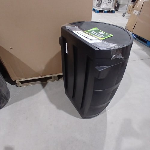 PLASTIC RAIN BARREL - 50GAL - BLACK (MODEL: 551000301M8000) image 4