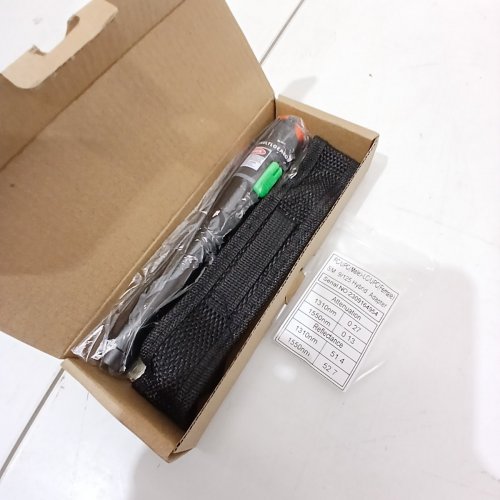PEN-STYLE VISUAL FAULT FIBER OPTIC CABLE LOCATOR - 50MW 30-50K - BLACK image 2