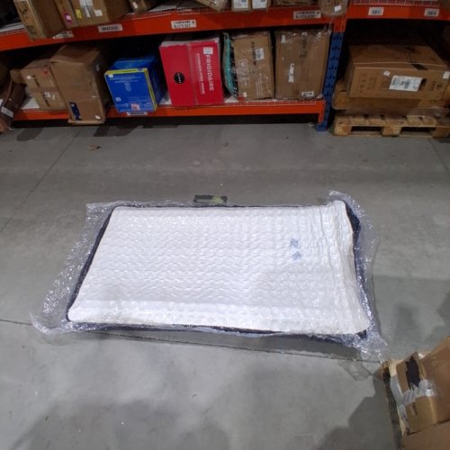 BEDSTORY BONNELL SPRING MATTRESS - 8" - TWIN - WHITE / GREY image 2