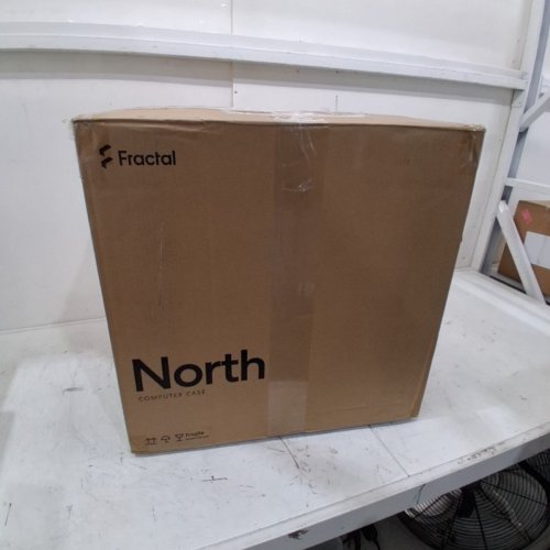 FRACTAL DESIGN NORTH MID TOWER COMPUTER CASE WITH GLASS WINDOW - CHARCOAL BLACK W/ TINTED GLASS - (MODEL: FD-C-NOR1C-02) image 10
