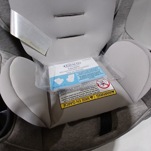 GRACO EXTEND2FIT CONVERTIBLE CAR SEAT - 4-65LB CAPACITY - ASHTEN GREY (MODEL : 2235796) image 4