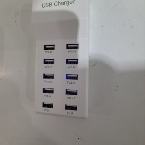 BROHONOR 10-PORT USB CHARGING STATION - 50V - WHITE (MODEL: 727U) image 2