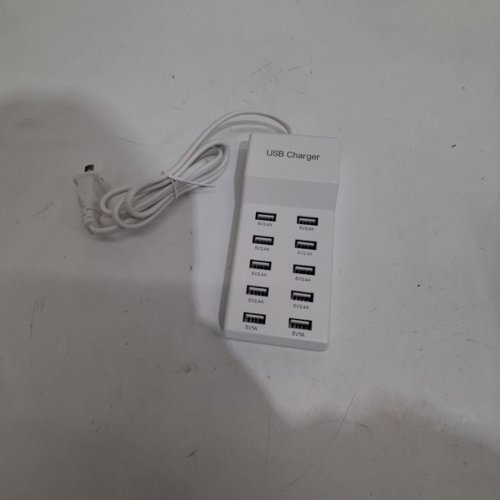 BROHONOR 10-PORT USB CHARGING STATION - 50V - WHITE (MODEL: 727U) image 4