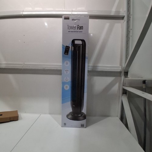 SEVILLE CLASSICS ULTRASLIMLINE BLACK TOWER FAN WITH TOUCH CONTROL AND REMOTE - 39.5"" - BLACK (MODEL: EHF10201T / 1704109) image 5
