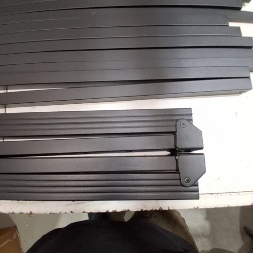 FOLDING STEEL BED FRAME KIT - KING - BLACK (MODEL: 3505-12) image 7