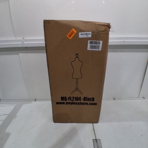 PAYLESSHERE ADJUSTABLE HEIGHT DRESS FORM MANNEQUIN - 49.6"-63.4" - BLACK (MODEL : MQ-FL2104-BLACK) image 5
