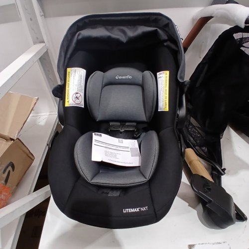 EVENFLO PIVOT NXT TRAVEL SYSTEM WITH LITEMAX NXT INFANT CAR SEAT - MAX WEIGHT 22LBS - SILVERADO GRAY (MODEL: TS101412574C) image 7