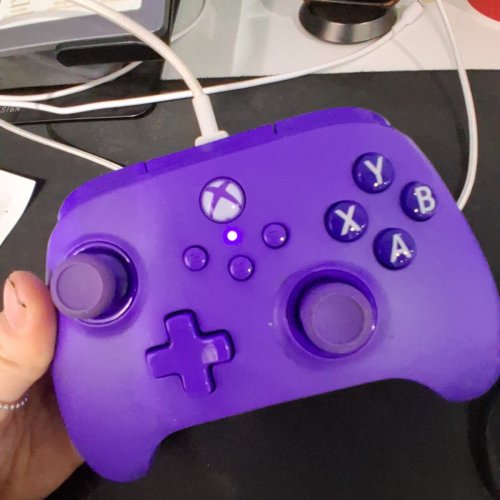 POWERA WIRED CONTROLLER FOR XBOX SERIES X|S - BLUE, GAMEPAD, WIRED VIDEO GAME CONTROLLER, GAMING CONTROLLER, WORKS WITH XBOX ONE AND WINDOWS - PURPLE (MODEL: XBGPOPWI) image 3