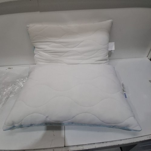 2PK BELOW ZERO SHREDDED MEMORY FOAM AND FIBRE COOLING PILLOW - WHITE - (MODEL: 2893207) image 2