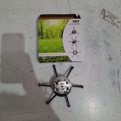 WIRE TRIMMER HEAD - 6" - SILVER image 2