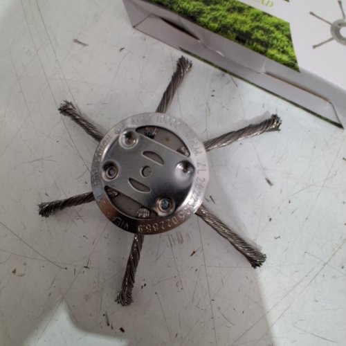 WIRE TRIMMER HEAD - 6" - SILVER image 3