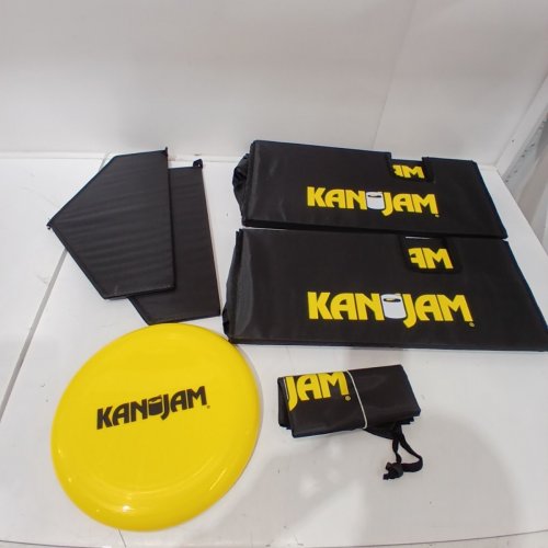 KANJAM FOLDABLE TRAVEL DISC THROWING GAME - BLACK/YELLOW /CLASSIC (MODEL:1-1-18369-KJ019) image 4