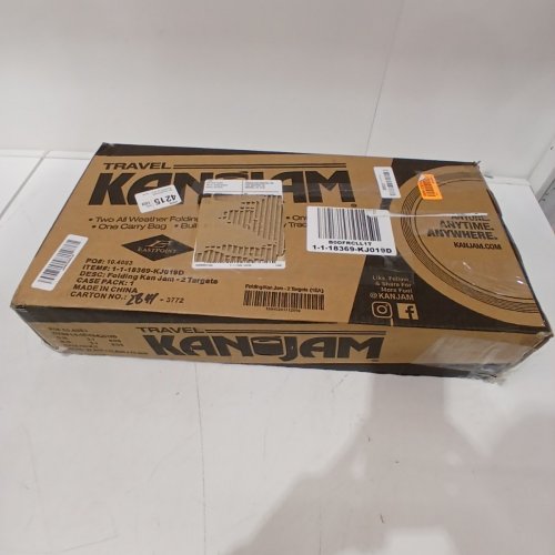 KANJAM FOLDABLE TRAVEL DISC THROWING GAME - BLACK/YELLOW /CLASSIC (MODEL:1-1-18369-KJ019) image 5