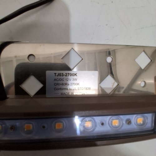 8PK VOLISUN WATERPROOF RETAINING WALL LIGHTS - 7" - 2700 K- BROWN (MODEL: TJ03-2700 K) image 2