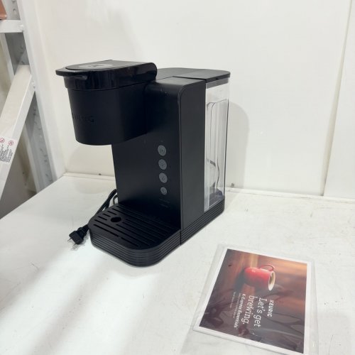 KEURIG K-EXPRESS ESSENTIALS SINGLE SERVE COFFEE MAKER WITH 36OZ WATER RESERVOIR - BLACK (MODEL: K25) image 3