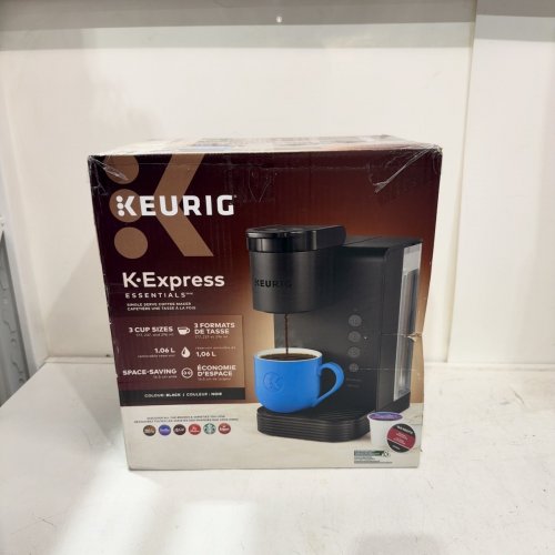 KEURIG K-EXPRESS ESSENTIALS SINGLE SERVE COFFEE MAKER WITH 36OZ WATER RESERVOIR - BLACK (MODEL: K25) image 5
