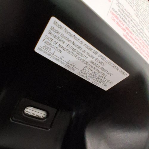 BRITAX UPNGO CLICK BACKLESS BOOSTER CAR SEAT WITH RIGID LUAS - 120 LBS - LIGHT GREY (MODEL:E1D487G) image 2