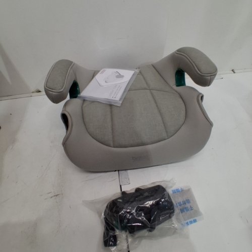 BRITAX UPNGO CLICK BACKLESS BOOSTER CAR SEAT WITH RIGID LUAS - 120 LBS - LIGHT GREY (MODEL:E1D487G) image 3