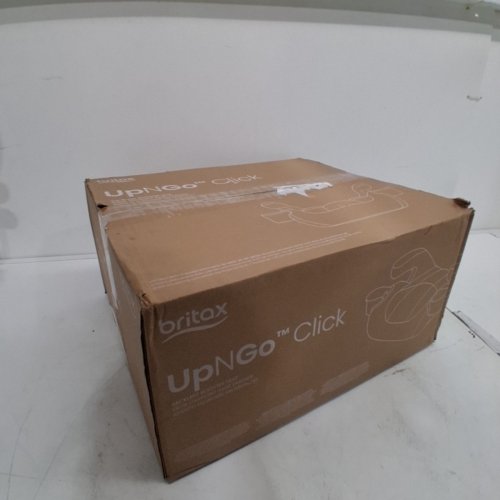 BRITAX UPNGO CLICK BACKLESS BOOSTER CAR SEAT WITH RIGID LUAS - 120 LBS - LIGHT GREY (MODEL:E1D487G) image 5