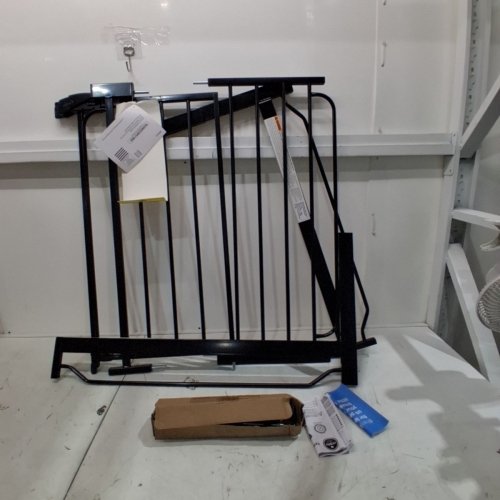 REGALO EASY STEP EXTRA WIDE SAFETY GATE - 29-49" X 30" - BLACK (MODEL: 1164 EB DS) image 2