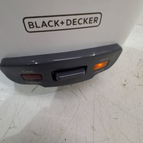 BLACK+DECKER RICE COOKER AND STEAMER - 16-CUP - WHITE (MODEL: RC516C) image 2