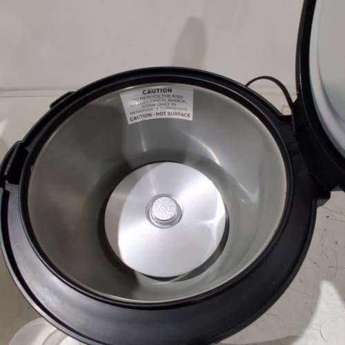 AROMA RICE & GRAIN 8 CUP MULTICOOKER - 120 V- STAINLESS STEEL / BLACK (MODEL: ARC-914SBD) image 5