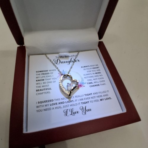 HEART PENDANT NECKLACE - SILVER-TONE image 3