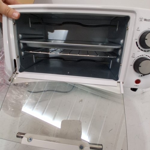 WESTINGHOUSE TOASTER OVEN - 9L CAPACITY - WHITE (MODEL: ‎WKTOWY09WH) image 4