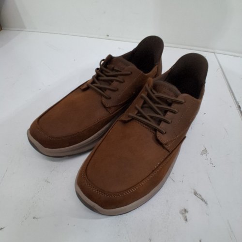 MEN'S SKECHERS SLIP-INS RELAXED FIT HASTING - SIZE 9 - BROWN - (STYLE: 1968309) image 2