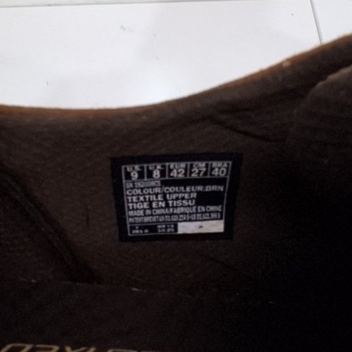 MEN'S SKECHERS SLIP-INS RELAXED FIT HASTING - SIZE 9 - BROWN - (STYLE: 1968309) image 3