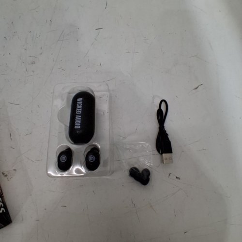 WICKED AUDIO EMBR TRUE WIRELESS HEADPHONES - BLACK - (MODEL: BK-TW5051-CA) image 4