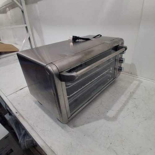 BLACK+DECKER CRISP ‘N BAKE AIR FRY TOASTER OVEN, EXTRA WIDE 8 SLICE, 5 FUNCTIONS - SILVER - (MODEL:TO3265XSSC) image 6
