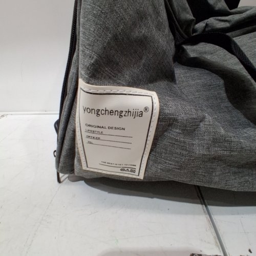 ROLLING DUFFLE BAG WITH WHEELS - 22" - GREY (MODEL: K23-GREY) image 2