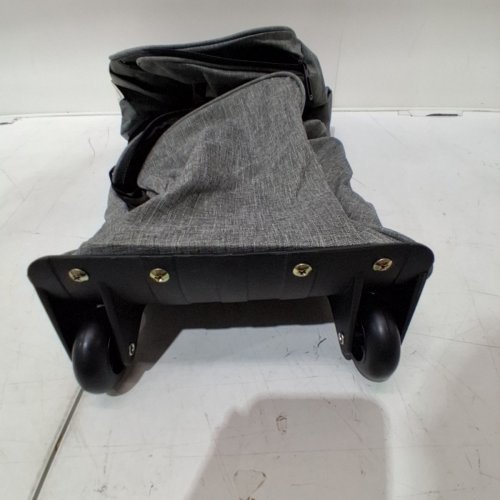 ROLLING DUFFLE BAG WITH WHEELS - 22" - GREY (MODEL: K23-GREY) image 5
