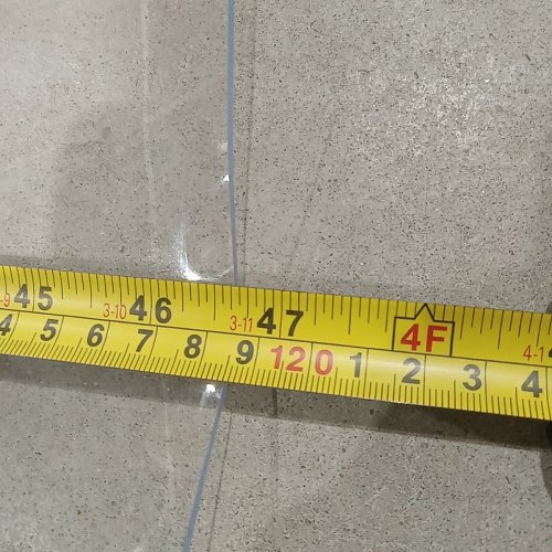 WHWM FLOOR PROTECTOR MAT - 46.5" X 73.5" - CLEAR image 3