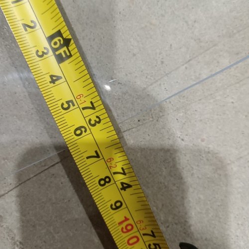 WHWM FLOOR PROTECTOR MAT - 46.5" X 73.5" - CLEAR image 4