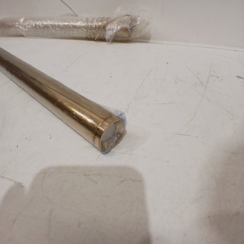 2PC TUBE HANGING PENDANT LIGHT - 22" - GOLD image 4