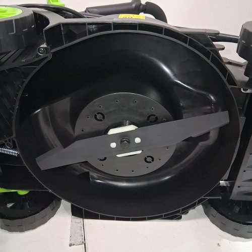 STEELITE CORDLESS ELECTRIC LAWN MOWER - 5-POSITION HEIGHT ADJUSTMENT WITH 8 GALLON GRASS BAG - CHARGER INCLUDED - 13'' - 21V - ( MODEL: ‎DG500 ) image 8
