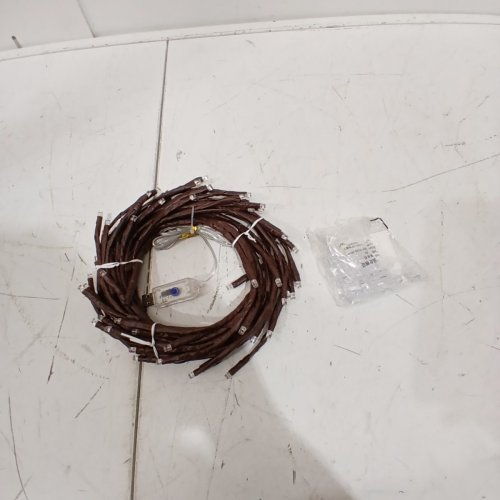 ENCHANTED WILLOW BRANCH VINE LIGHTS DECOR WITH REMOTE - 96 LIGHT - BROWN /WARM WHITE image 3