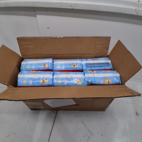DISNEY HUGGIES LITTLE SNUGGLERS DISPOSABLE BABY DIAPERS - SIZE 1 - 198 TOTAL image 3