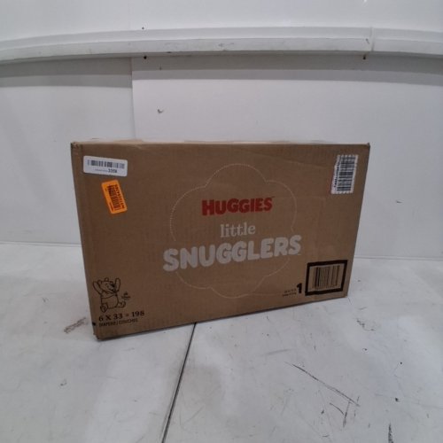 DISNEY HUGGIES LITTLE SNUGGLERS DISPOSABLE BABY DIAPERS - SIZE 1 - 198 TOTAL image 4